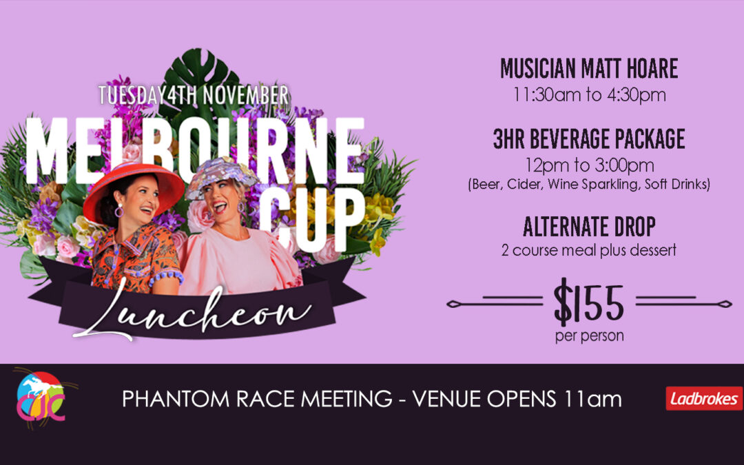 Melbourne Cup Luncheon at the Cairns Jockey Club