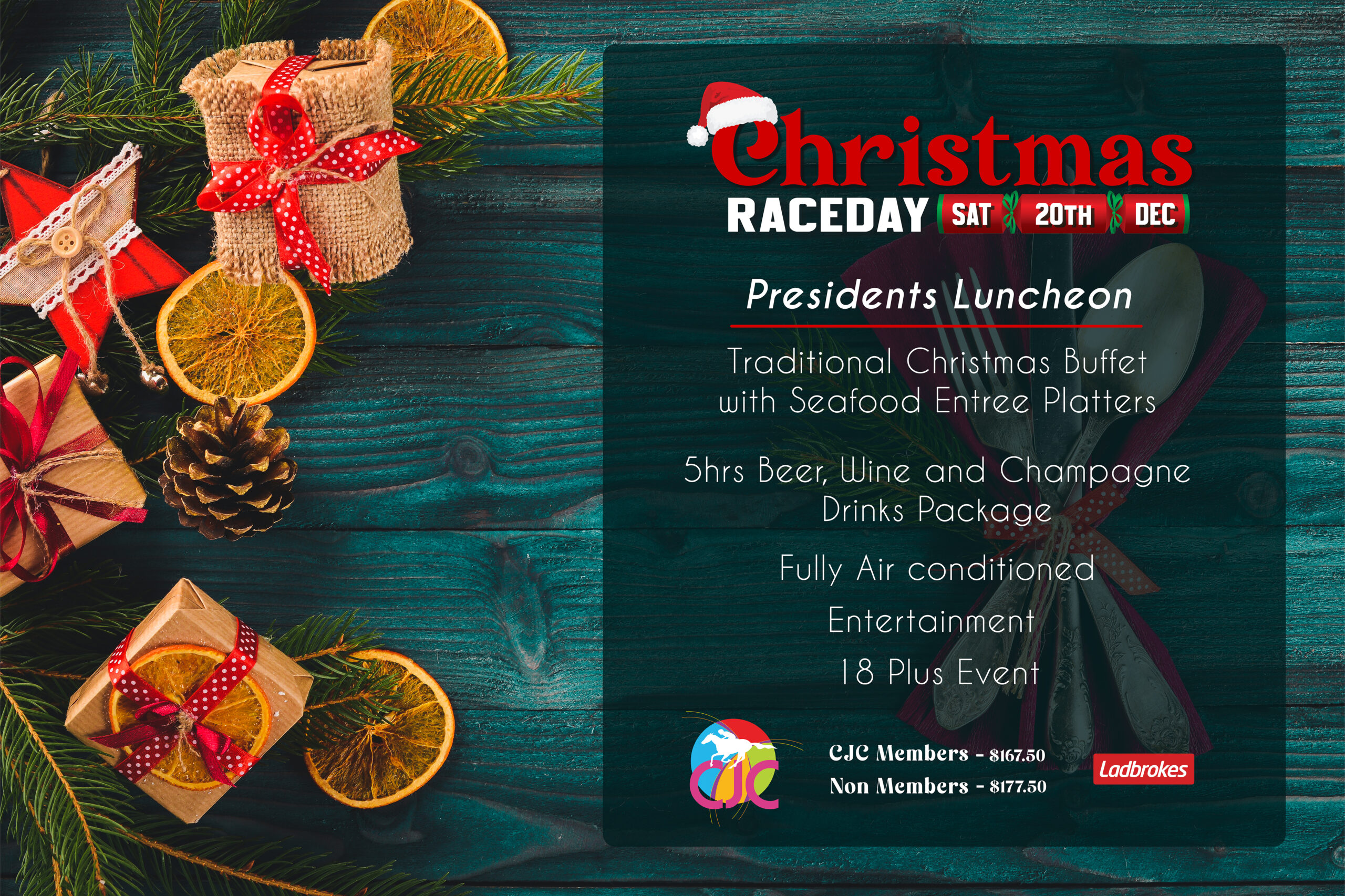 CHRISTMAS RACEDAY PRESIDENTS LUNCHEON 2025 WEB