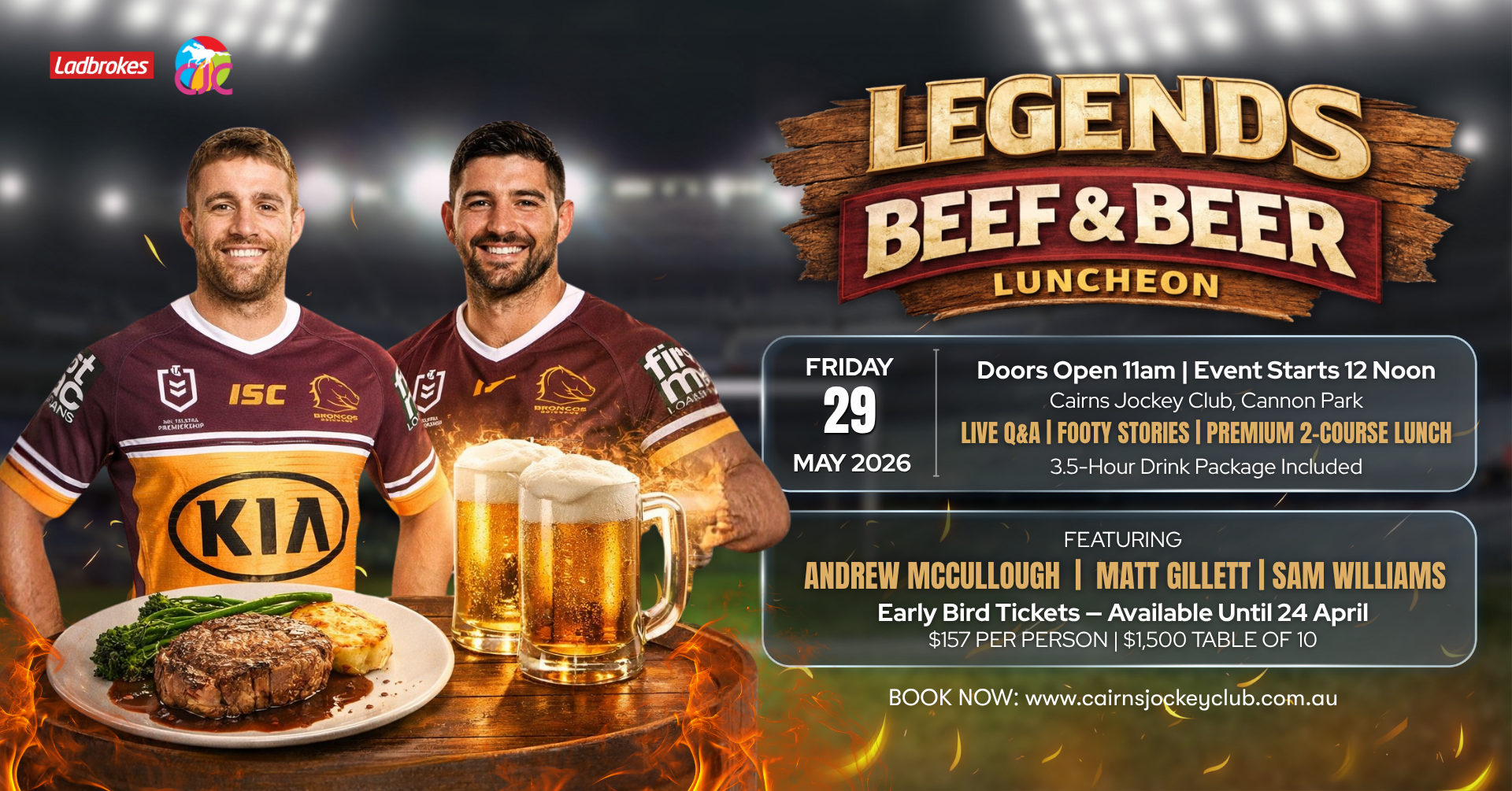 Legends Beef & Beer Luncheon