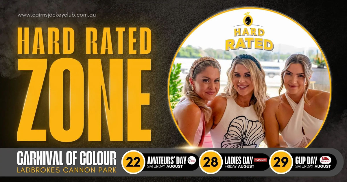 Guests enjoying the Hard Rated Zone at Cairns Super Carnival